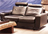 Stressless E200 LoveSeat Sofa in the Paloma Black Leather