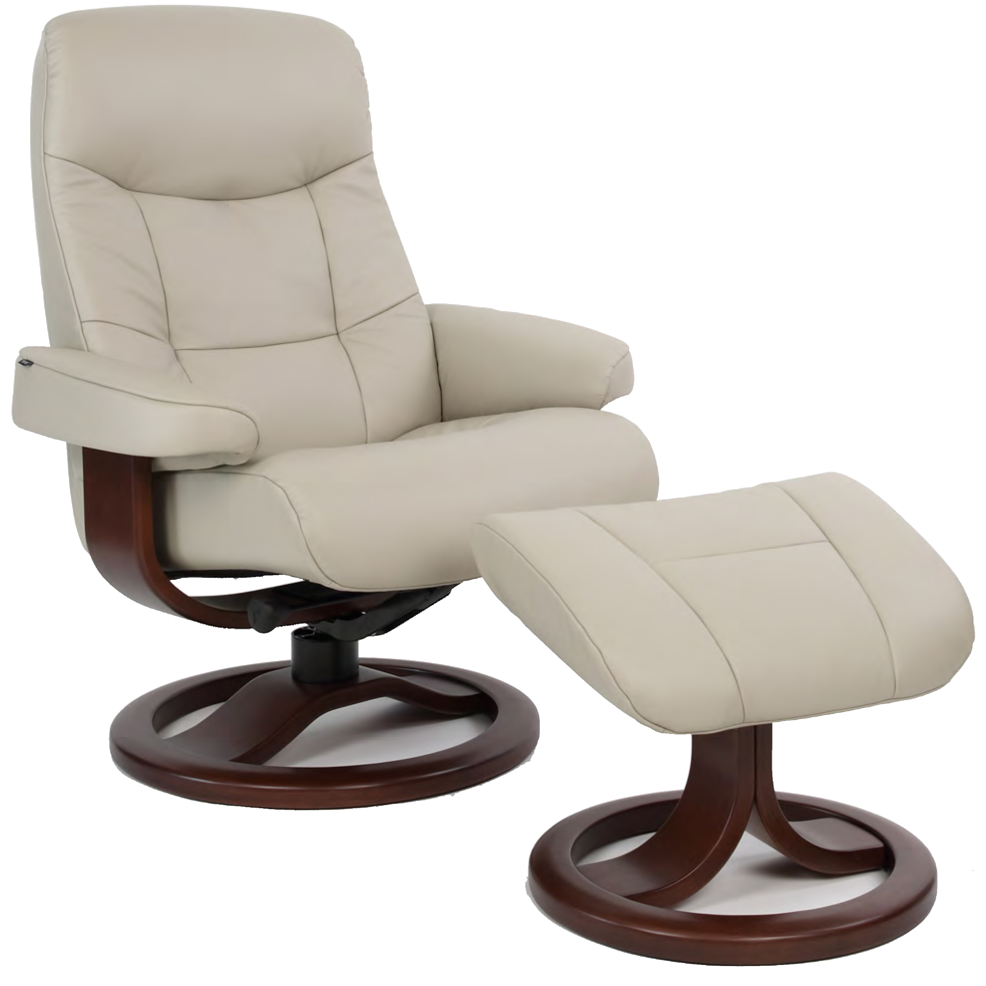 Fjords 215 Muldal Ergonomic Leather Recliner Chair