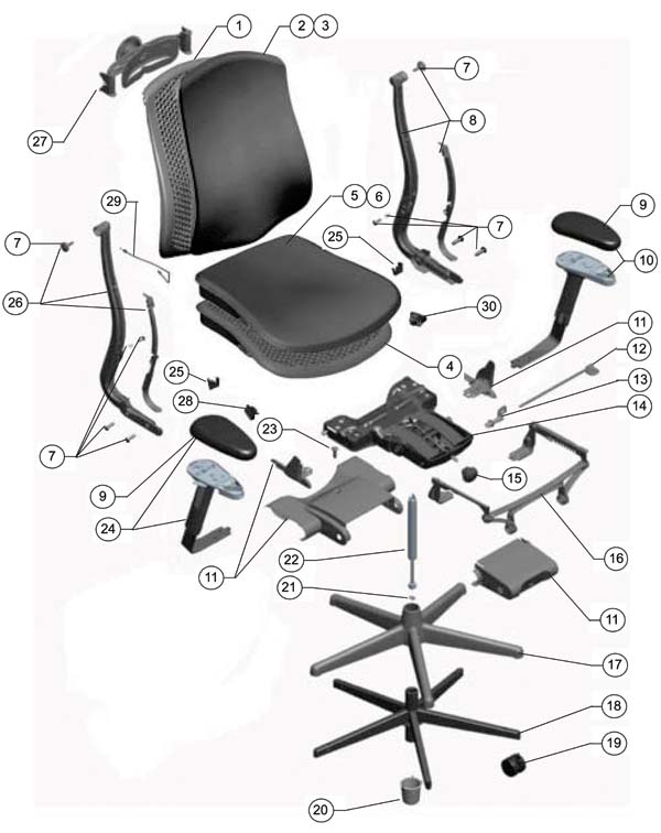 Herman Miller Celle Chair Parts Authorized Retailer And Warranty