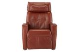 The Positive Posture Luma Designer Brighton Unbridled Leather Zero  Gravity Recliner Chair