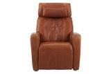 The Positive Posture Luma Designer Harness Cuero Leather Zero  Gravity Recliner Chair