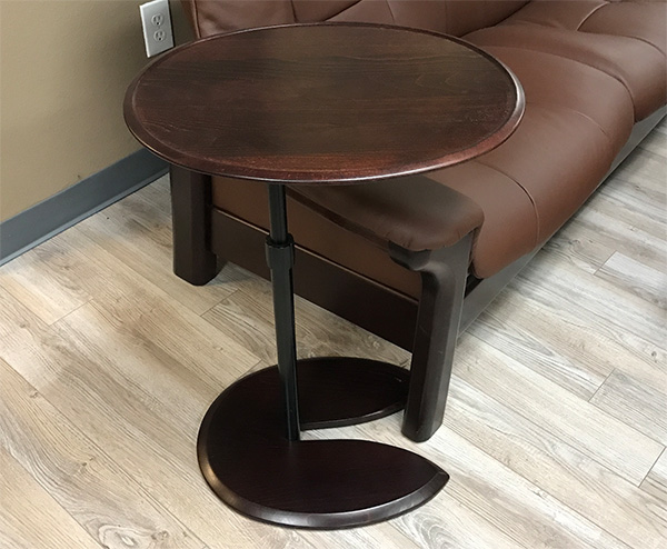 Stressless Ellipse Walnut Wood Table