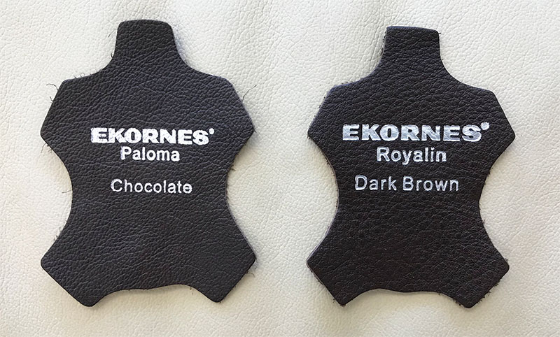 Stressless Paloma Chocolate vs Royalin Dark Brown Leather from Ekornes