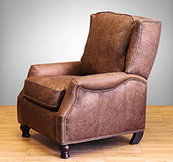 Barcalounger Recliner Chair Ashton II Chair Havana Brown Leather