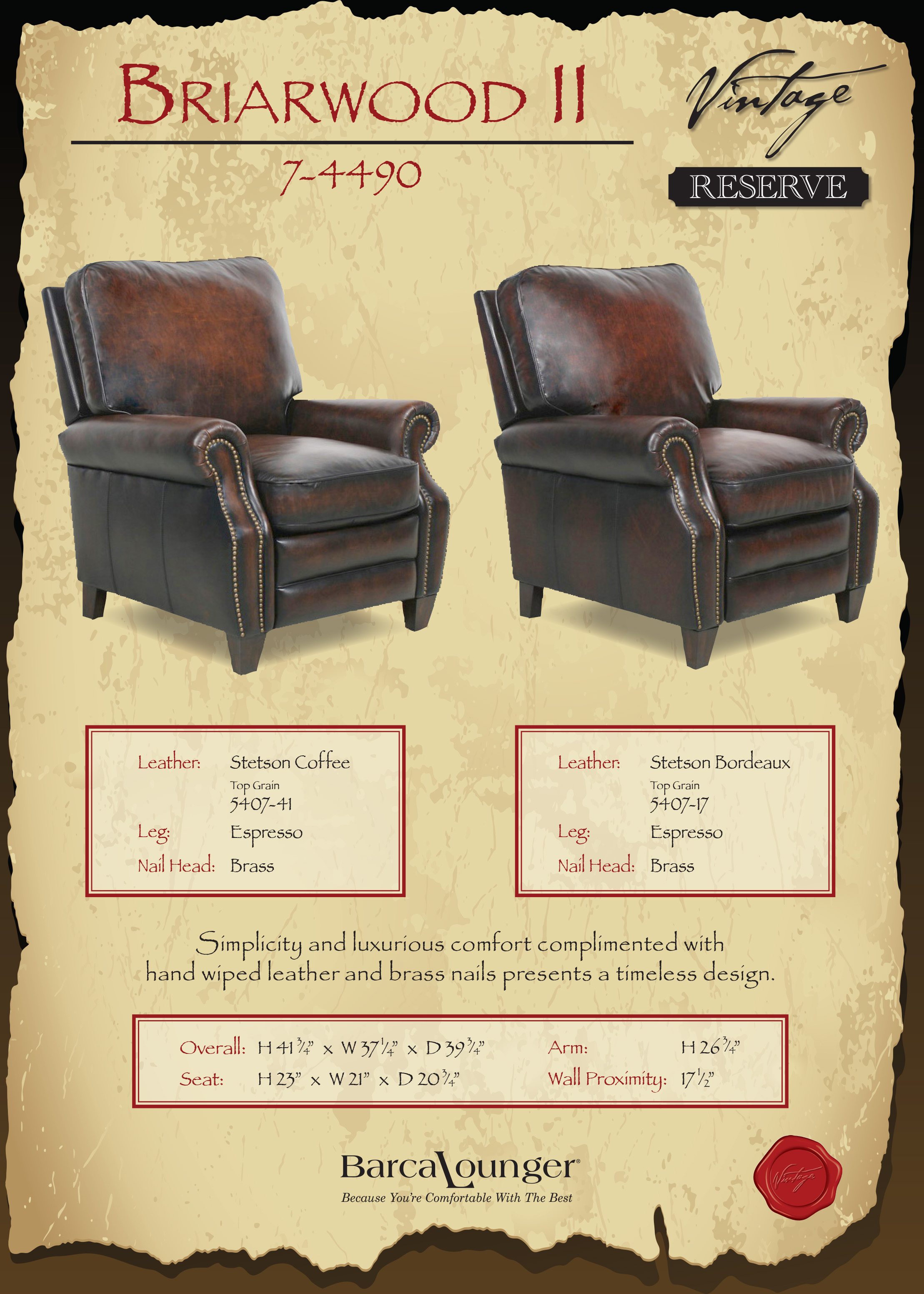 Vintage barcalounger online recliner