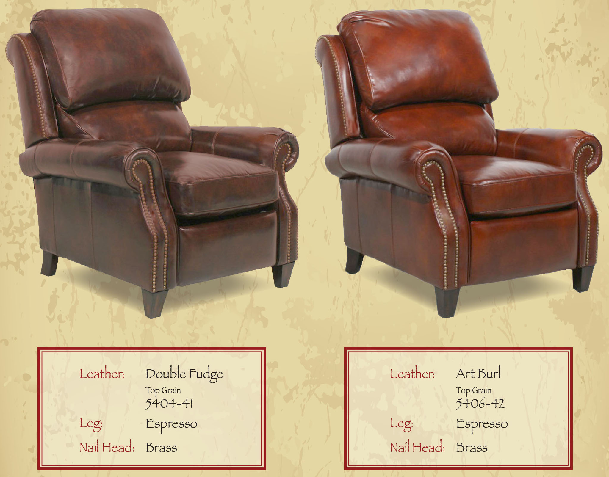 Leather Recliner Chair Furniture, Barcalounger Leather Recliner