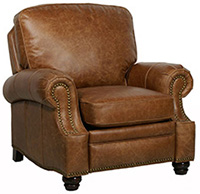Barcalounger Longhorn II Recliner Chair Chaps Saddle Leather
