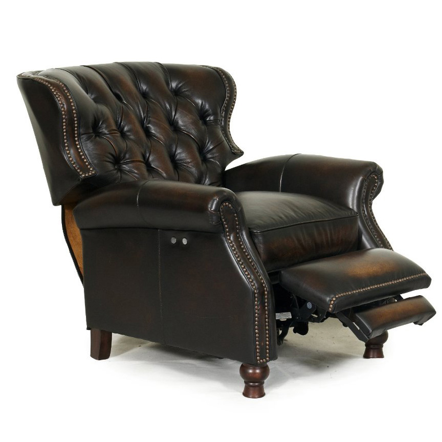 Leather Recliner Chair Furniture, Presidential Custom Leather Recliner