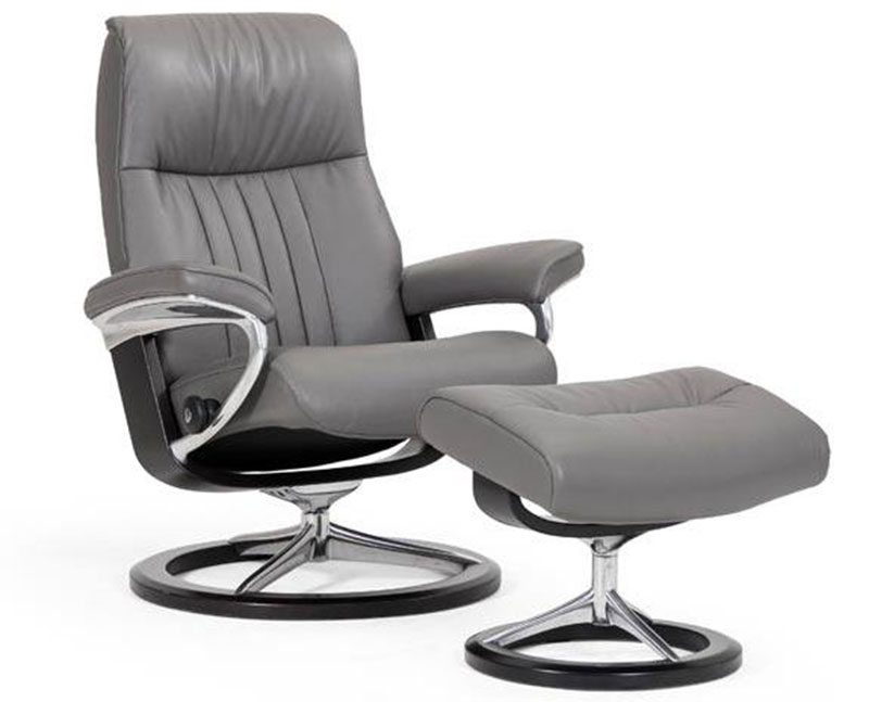 Stressless Crown Power Footrest Recliner Chair Ekornes