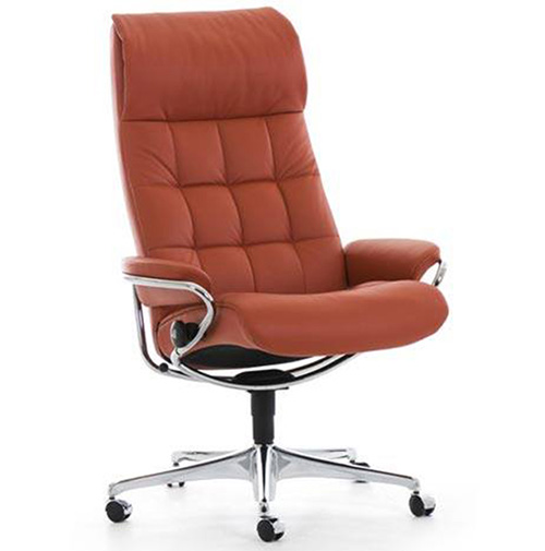 Stressless London High Back Office Desk Recliner Chair by Ekornes