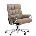 Stressless London Low Back Office Desk Recliner Chair by Ekornes