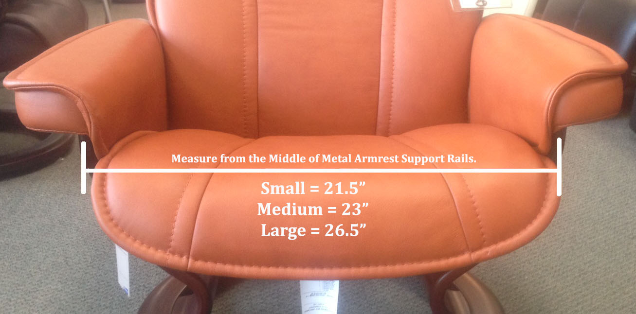 Stressless Recliner Chair Size Guide Measurement. How do I determine