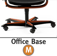 Stressless Skyline Office Desk Chair Wood Accent Base Recliner