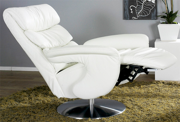 Himolla Crosby Leather ZeroStress Integrated Recliner Chair