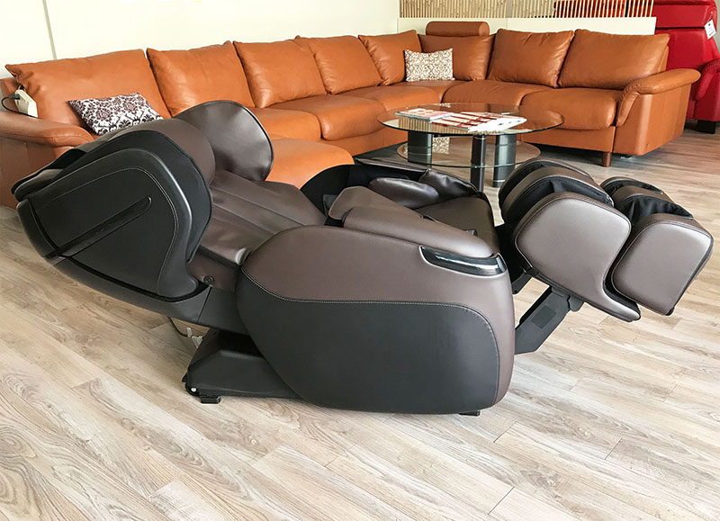 Human Touch Opus 3D Massage Chair Recliner - Brown
