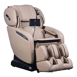 Osaki OS-Pro Maxim S L-Track Zero Gravity Massage Chair Recliner Ivory