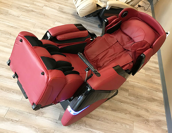 Osaki OS-3D Pro Cyber Massage Chair Recliner in Red