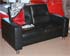 Stressless Wave 2 Seat Sofa in Paloma Black Leather
