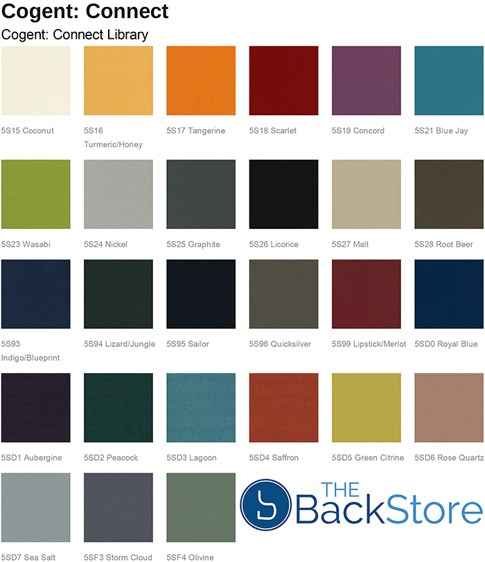 Steelcase Gesture Cogent Connect Fabric Chart Colors