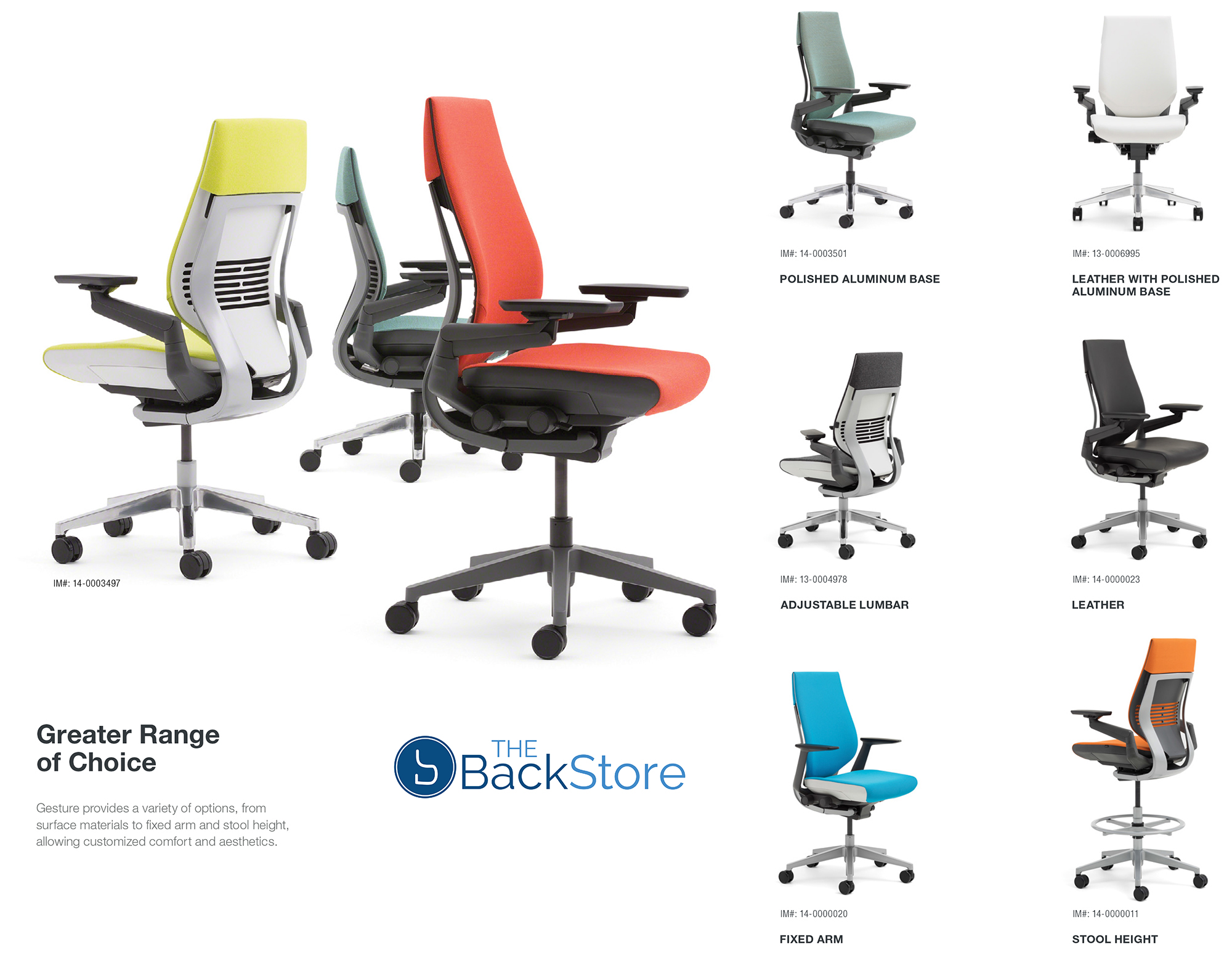 Steelcase Gesture Office Desk Chair.