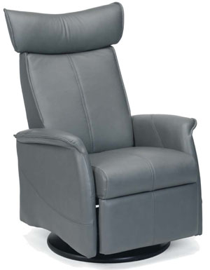 Fjords London Ergonomic Swing Zero Gravity Relaxor Recliner Chair Norwegian Scandinavian Lounger