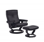 Stressless Alpha Recliner Chair and Ottoman by Ekornes