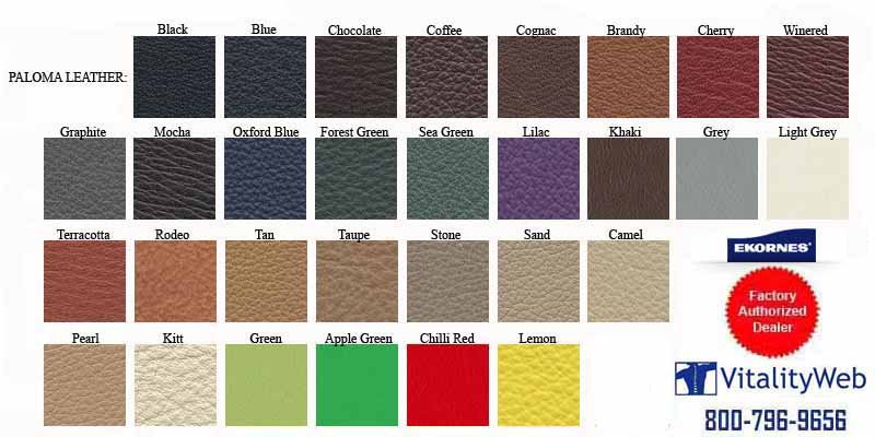 Flexsteel Leather Color Chart